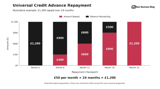 Universal Credit Advance Have to Be Repaid